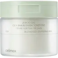Celimax - Cica BHA Blemish Toner Pad - 60 Pads