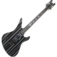 Schecter Synyster Gates Standard Black w/Silver Pinstripes (2018)