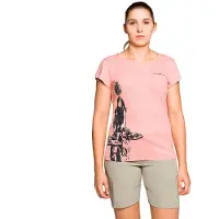 Trangoworld Pinea T-shirt Met Korte Mouwen Roze S Vrouw