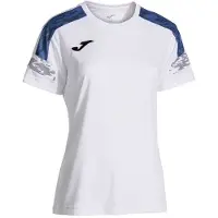 Joma Championship Viii T-shirt Met Korte Mouwen Wit 12-14 Years Meisje