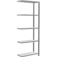 Schulte Lagertechnik - Insteekbevestiging met lengtebout - 2000x1000x500 mm, type 150 kg