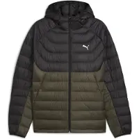 Puma Winterjas 'Packlite' olijfgroen / zwart