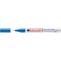 Edding 780 Permanent Lakmarker Blauw Extra Fijn Naaldpunt - Waterbestendig
