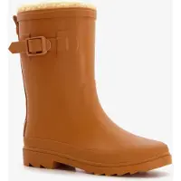 Mountain Peak gevoerde kinder regenlaarzen terracotta bruin maat 31