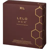 LELO HEX Respect XL Condooms - 36 stuks