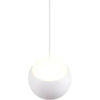 TRIO Musterring Cannon – Hanglamp – Mat wit – LED – Afstandsbediening – Dimbaar – In hoogte verstelbaar