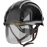 Jsp Kulta Industriekletterhelm | weiß/rauch | ABS | EN 397, EN 50365, EN 12492 | 1 stuk - AMH270-405-F00 - AMH270-405-F00