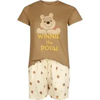 Winnie L'Ourson - Disney Pyjama - Love Bees - S - voor Vrouwen - meerkleurig - Maat S