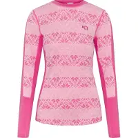 Kari Traa - Women's Anna Long Sleeve - Merino-ondergoed XL, roze