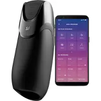 Satisfyer Men Vibration+ met App - Zwart