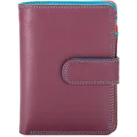 Mywalit Portemonnee blauw / donkerlila / oranje