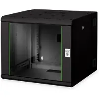 Digitus DN-19 09-U-3-SW 19inch-wandkast (b x h x d) 600 x 509 x 600 mm 9 HE Zwart, Zwart (RAL 9005)
