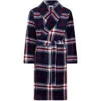 Pastunette - Badjas - Aspen Ski - Fleece - Blauw Geruit - Maat M