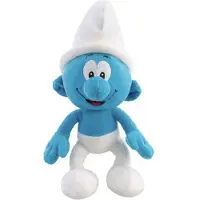 De Smurfen Vrolijke Smurf - Pluche Knuffel 21 cm - The Smurf Plush Toy - Speelgoed Knuffels Kinderen Jongens Meisjes