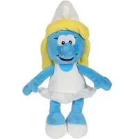 De Smurfen Smurfin - Pluche Knuffel 21 cm - The Smurf Plush Toy - Speelgoed Knuffels Kinderen Jongens Meisjes