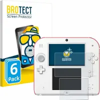 BROTECT - Screenprotector voor Nintendo 2DS - Folie Beschermfolie matte 6 Stuks