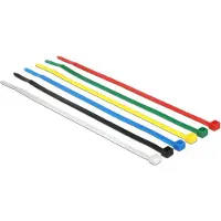 DeLOCK Tie-Wrap - 200 mm - Gekleurd -
