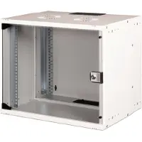 Digitus DN-49204 19inch-wandkast (b x h x d) 540 x 460 x 400 mm 9 HE Grijs, Grijs (metalen behuizing), Grijs (RAL 7035)