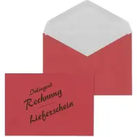 Eurokuvert Enveloppen, DIN C6, bijgevoegde factuur/leveringsbon, 1000 stuks