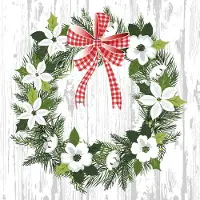 Papstar Kerst-servetten 'Blauw Kerstfeest'