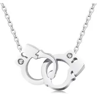 Cilla Jewels ketting Zilver Handcuff Pendant