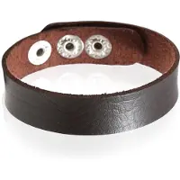 LGT JWLS Leren armband LGT Jewels Verstelbaar Bruin