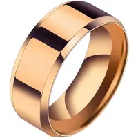 LGT JWLS Heren ring Titanium Rose 8mm-21mm