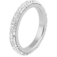 Cilla Jewels ring edelstaal Kristal Zilver-16mm
