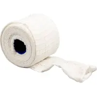 Biowin Wit grill- en rooknet met de afmetingen 12,5 cm x 5 meter, hittebestendig tot 220 °C
