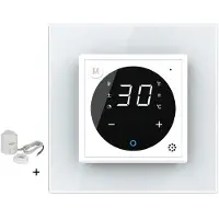 Livolo Thermostaat met zoneregeling | Wit | Met bedrade Zonemotor |
