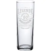 Luxentu Kölschglas Kölner Stange mit Gravur Legende seit 80 Jahren 0,2 Liter