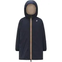 K-way - Merken - P.Le Vrai 4.0 Eiffel Orsetto Depht Blue voor Unisex - Kindermaat 10 jaar - Marine blauw