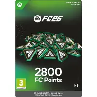 EA Sports FC 26 - FC Points 2800 - Xbox Series X|S/Xbox One - Currency - Niet beschikbaar in België