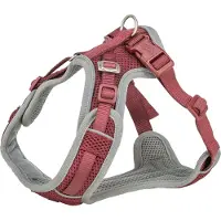 Trixie Hondentuig - Premium Flexmesh Sangria - Ademend, Verstelbaar, M 58-80x2 cm