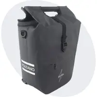 Voltano E-bike Shopper Fietstas - Zwart - 27 Liter