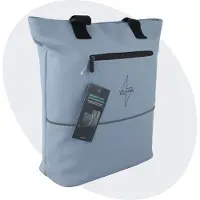 Voltano E-bike City Shopper - Ice Blauw - 22 Liter