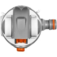 Bradas cirkelsproeier WHITE LINE, 4 functies, met grondpen