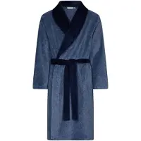 Pastunette - Badjas - Indigo Lounge - Fleece - Blauw - Maat 3XL