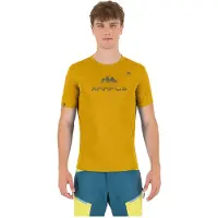 Karpos Loma Evo Print T-shirt Met Korte Mouwen Geel 2XL Man