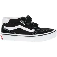 Vans Brooklyn Mid sneakers zwart/wit Jongens/Meisjes Suède Meerkleurig - maat 34