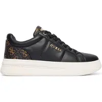 GUESS Sneakers laag 'Welli' karamel / goud / zwart