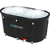 Vitalic Premium ijsbad voor volwassenen – Zit en ligbad – Ice Bath Dompelbad opblaasbaar 1 St