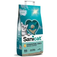 Sanicat Essential Oils Ultra Cream Kattenbakvulling Fragrance Free 10 kg