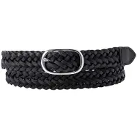 Levis Accessories Charlie Braid Belt Black Maat: 70 | Riemen Outlet | Dames | Zwart