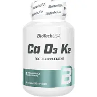 BiotechUSA Ca D3 K2 (90 Capsules) - vitamines, vitamine-d3 - vitamine-d3