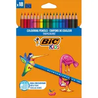 BIC Tropicolors Intensieve Kleurpotloden 18 Kleuren