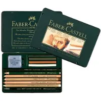 Faber-Castell potloodset - Pitt Monochrome - 12-delig - FC-112975