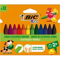 BIC Kids Plastidecor Krijtjes 12-set (3 jaar+)