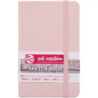 Art Creation Sketchbook Pocket Pastel Pink