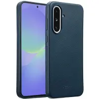 Accezz MagSafe Leather Backcover voor de Samsung Galaxy A36 / A56 - Nightfall Blue